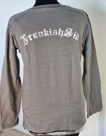 164 L InSide by CAMPUS graues langarm Shirt FREAKISH SID