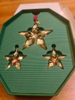 Swarovski Ornament Set Festive Gold 2023 neu und OVP
