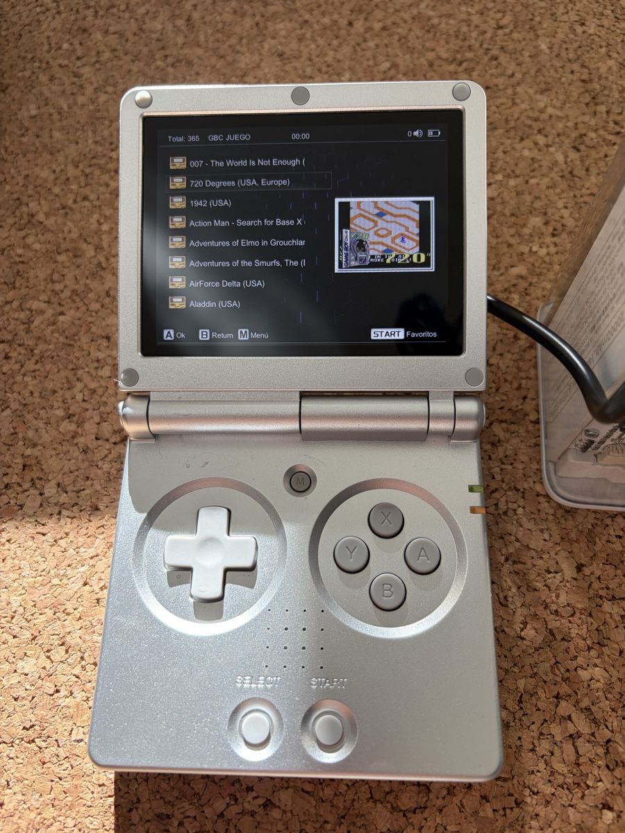 Anbernic Konsolen: Console Anbernic SP argent avec etui – Gebraucht aus La Chaux-de-Fonds von eli_s72t 1
