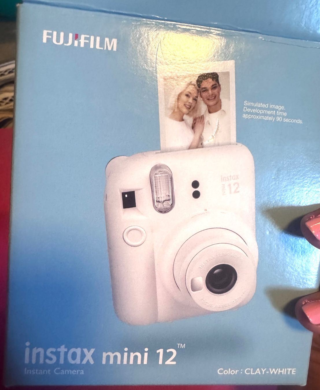 Fujifilm Appareil photo: Fujifilm Instax Mini 12 Clay White neu – D'occasion à Schwellbrunn par Magdalena888 5