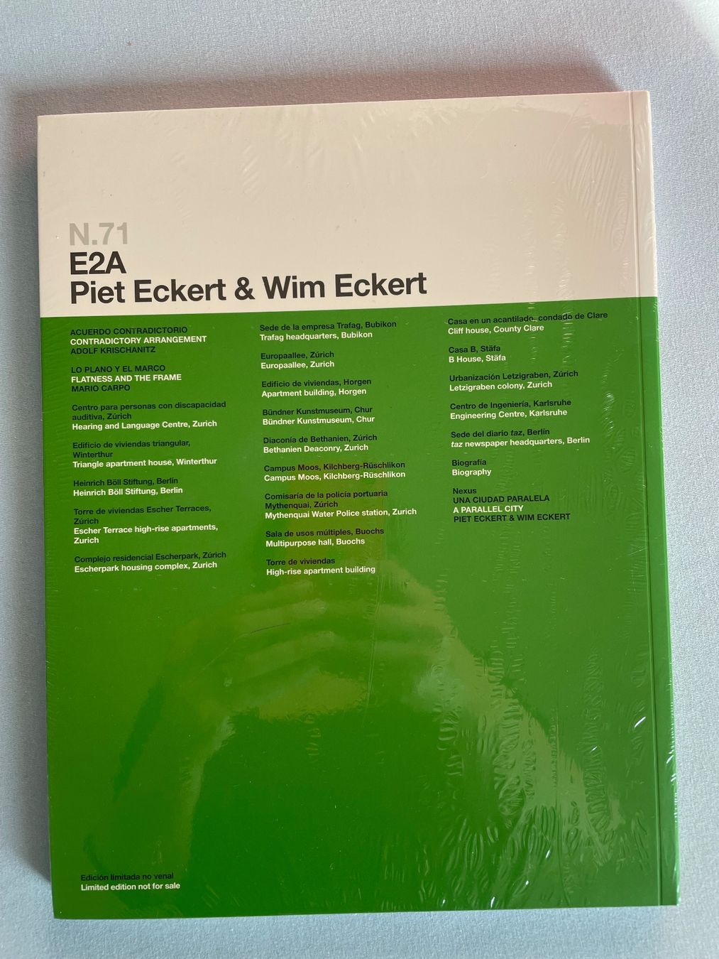 Libri: Maganize 2G von E2A, Piet und Wim Eckert – Nuovo e nell'imballaggio originale da Zürich venduto da smireya 1