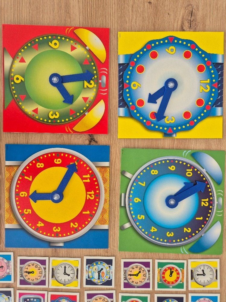 Spiele: Die Uhr spielend lernen – Gebraucht aus Buttisholz von sico20 4
