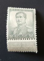 Belgien alte briefmarke