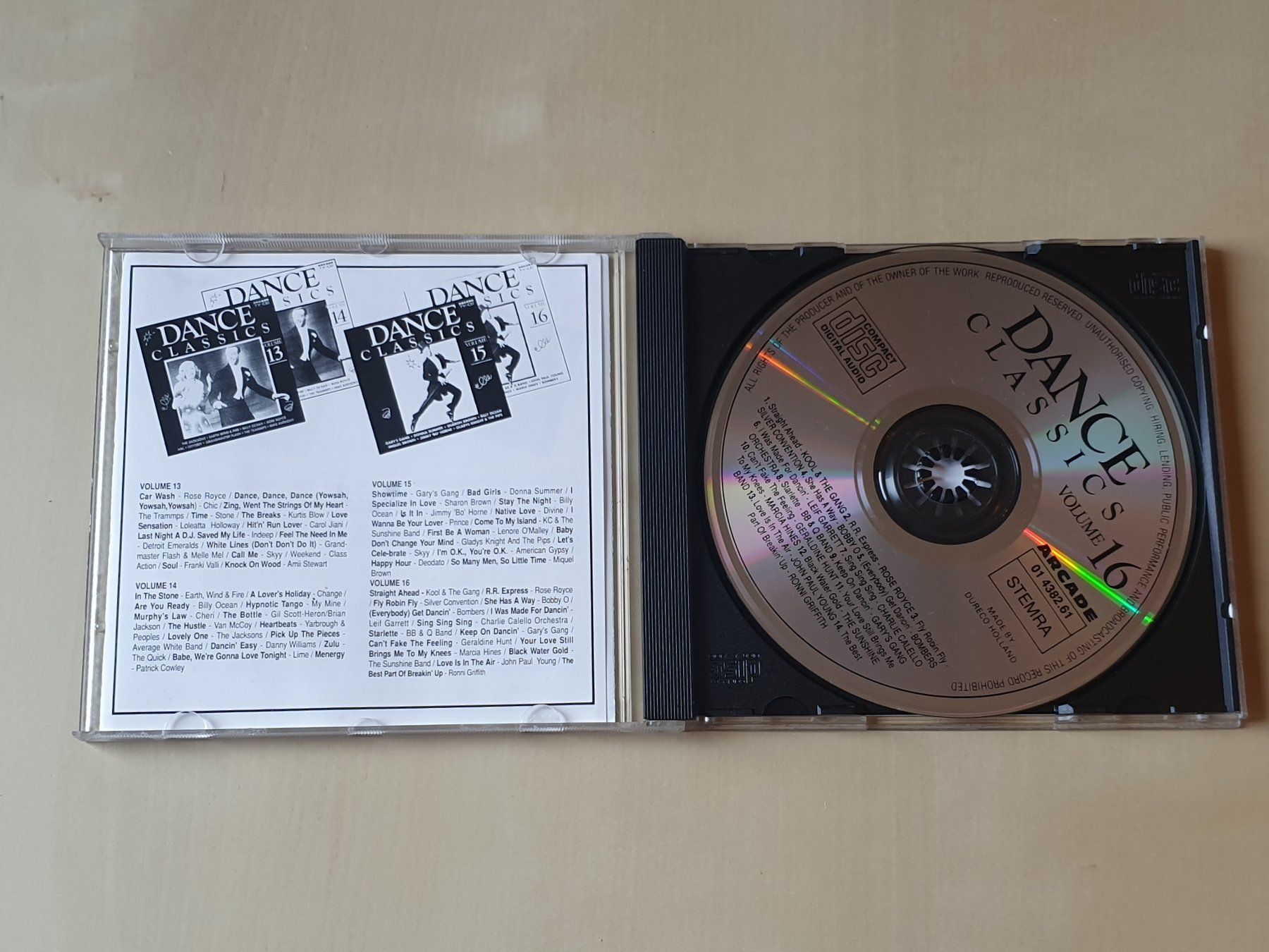 CD: Dance Classics Vol. 16 – Usato da Stansstad venduto da collectorsshop 2