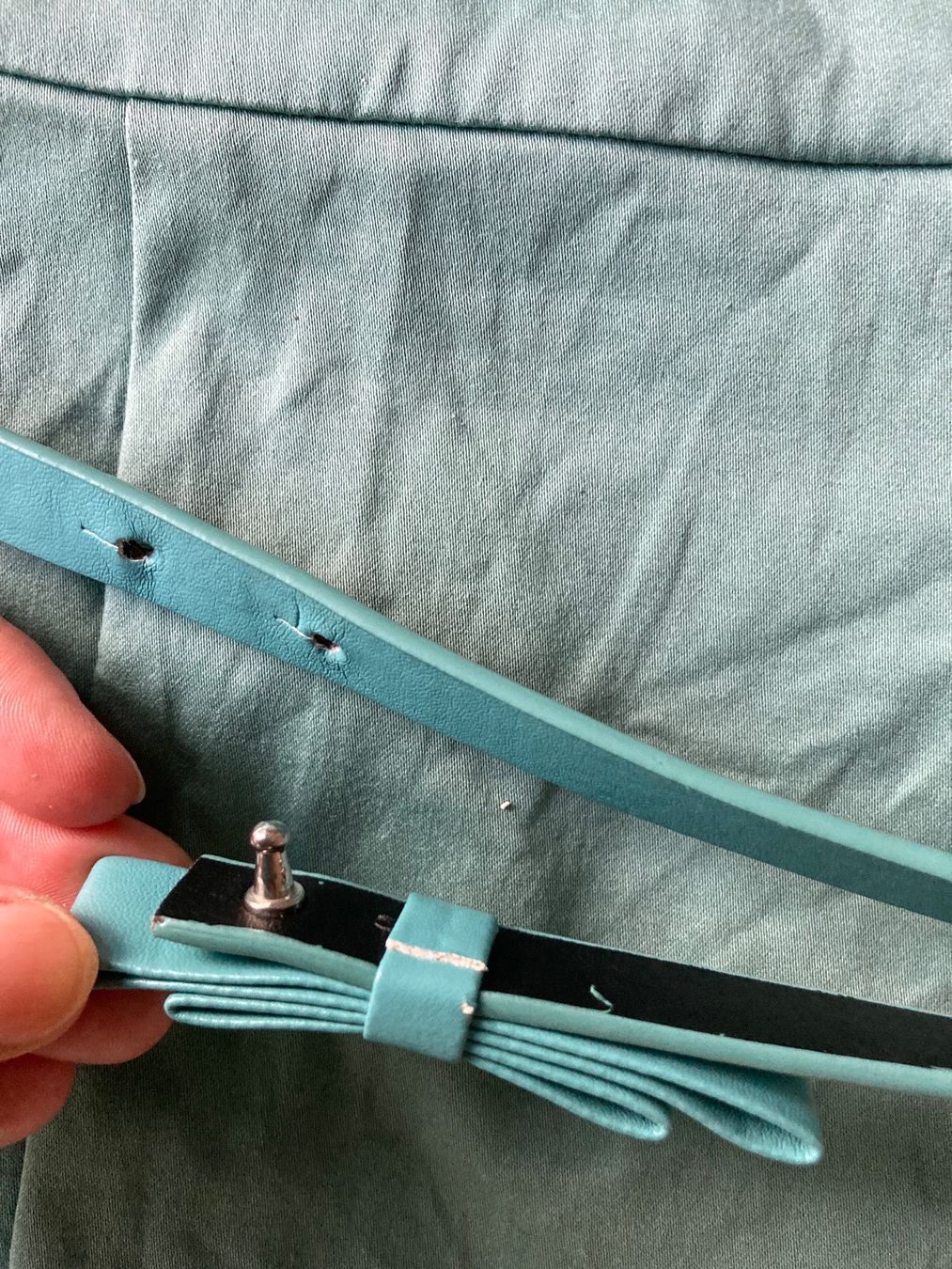 Vestiti: Sommer Kleid jade/grün Gr.36 Baumwolle – Usato da Stallikon venduto da dotka07 5