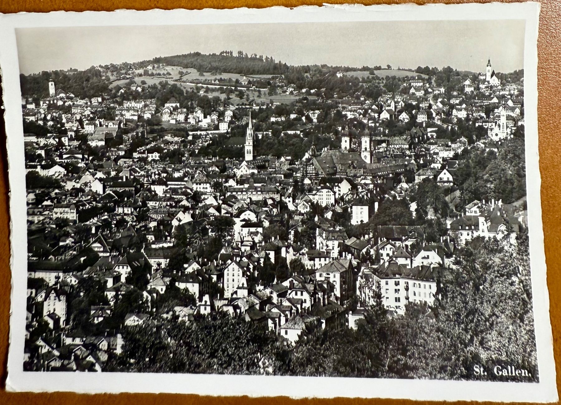 Cartoline postali: St. Gallen - Belle vue ancienne – Usato da Lutry venduto da Ediego