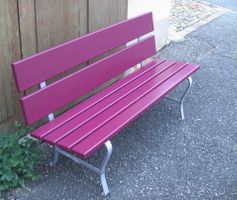 Esstischbank Parkbank einheimische Esche
