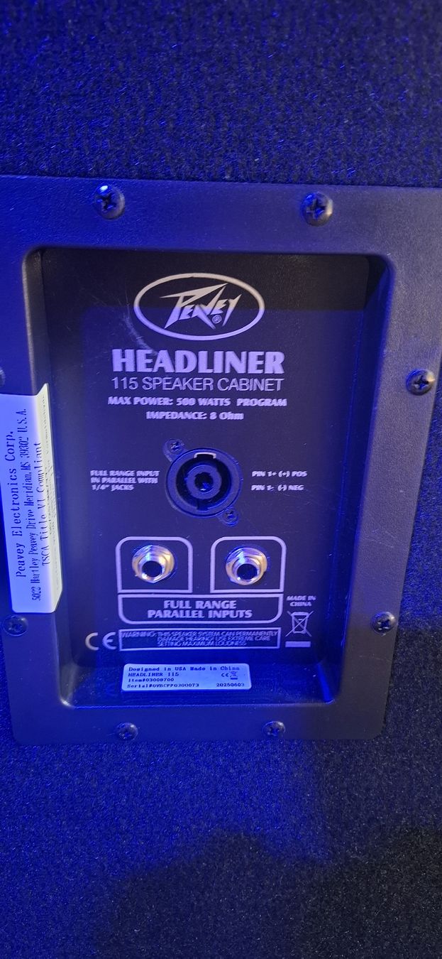 Peavey Lautsprecher: PEAVEY Bass Box neu. – Neu und originalverpackt aus Rothenfluh von die_dz2s 1