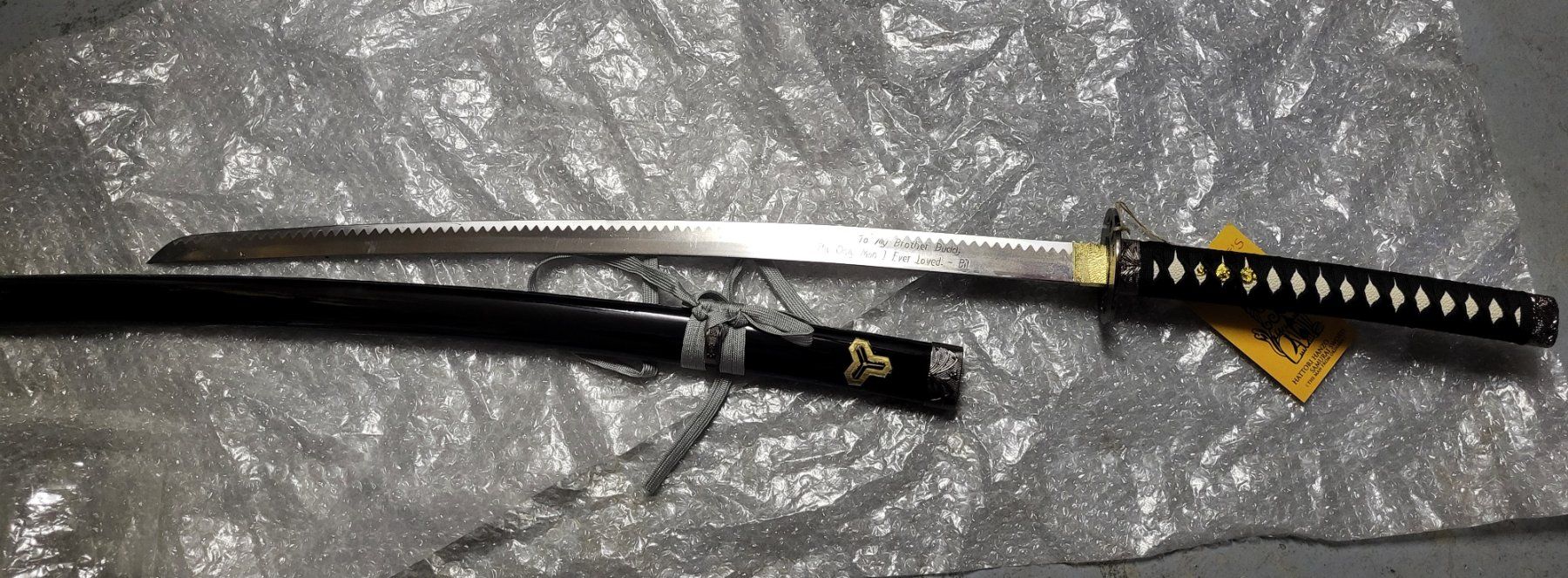 Arte internazionale: Kill Bill Filmschwert The Bride Sword FABRIKNEU – Nuovo e nell'imballaggio originale da Näfels venduto da AllerleiCH 4