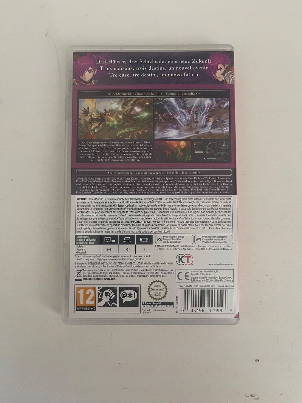 Nintendo Jeux: Jeu Nintendo Switch Fire Emblem Warriors: Three Hopes com... – D'occasion à Renens VD par fra_2rxn 1
