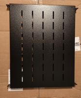 3x Étagère charge lourde 19", 1HE, profondeur 550 - 650 mm