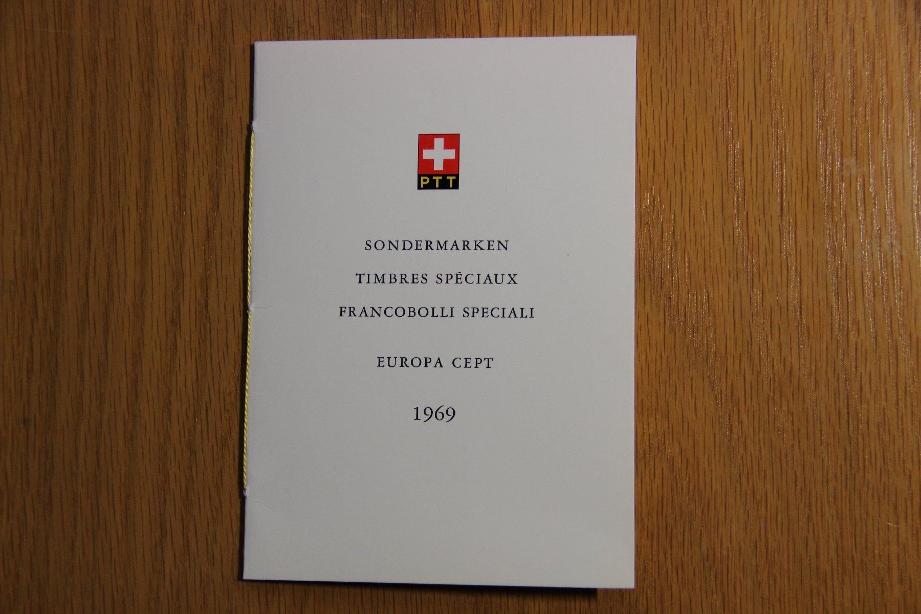Tutti i francobolli: Schweiz 1969 - Europa Cept - PTT-Büchlein – Nuovo (secondo la descrizione) da Jona venduto da Southafrica07 1