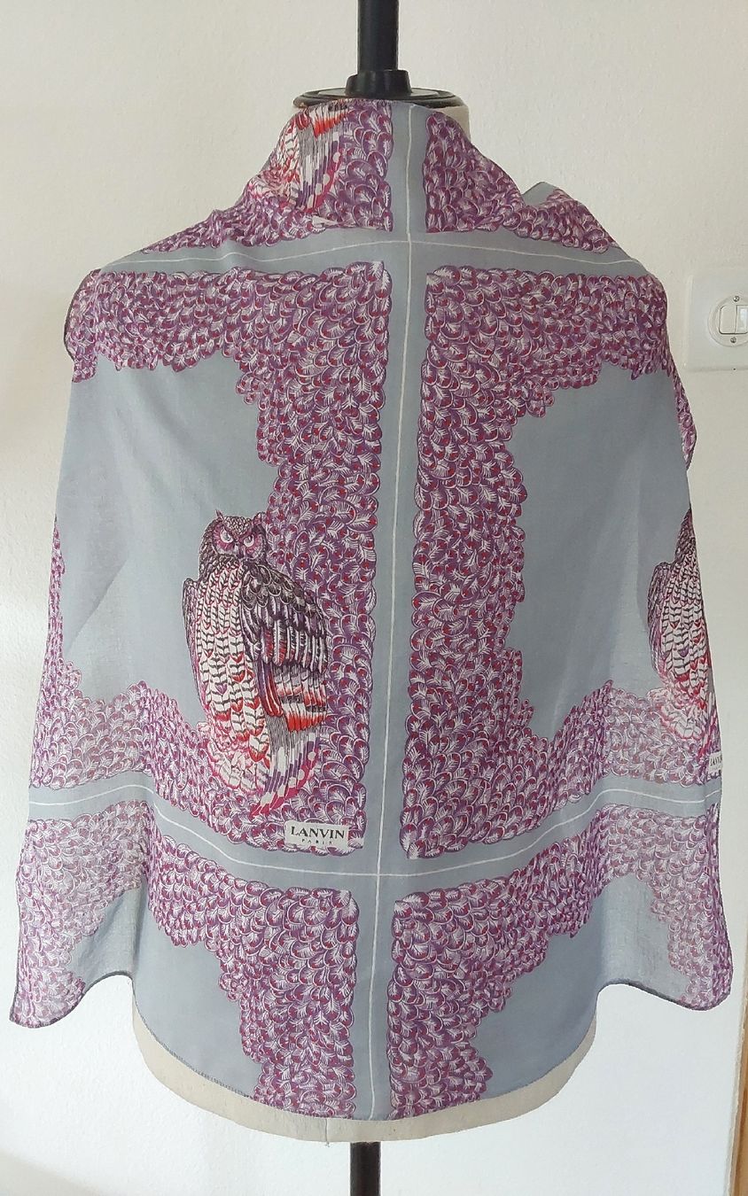 Lanvin Foulards, Tücher & Schals: Baumwolltuch Lanvin – Neu (gemäss Beschreibung) aus Köniz von scopello12 1