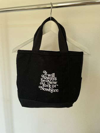 Schwarze Tote Bag