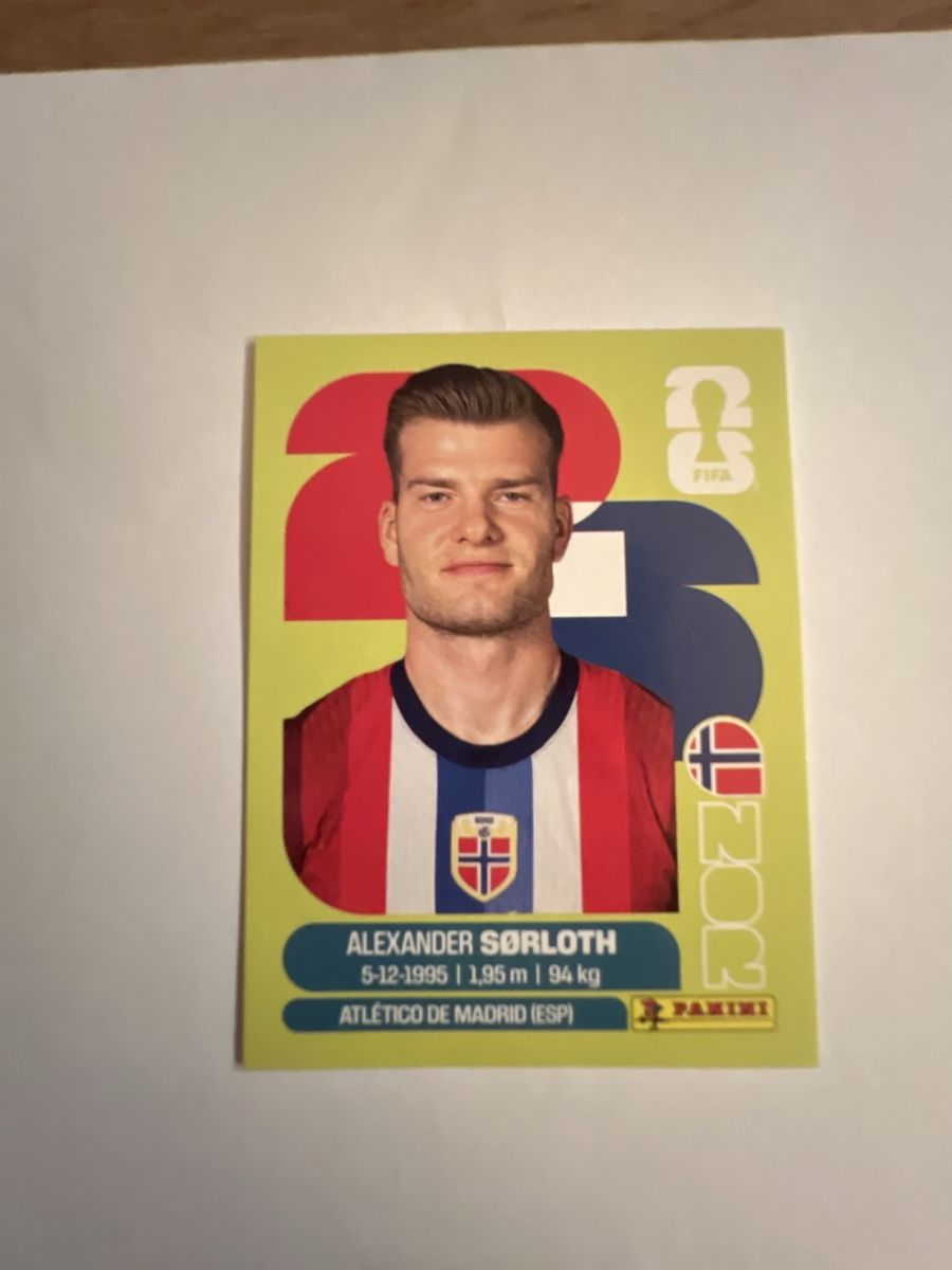 Panini Sammelbilder & Trading cards: Panini Alexander Sörloth  – Neu (gemäss Beschreibung) aus Grüt (Gossau ZH) von BOOOTSY