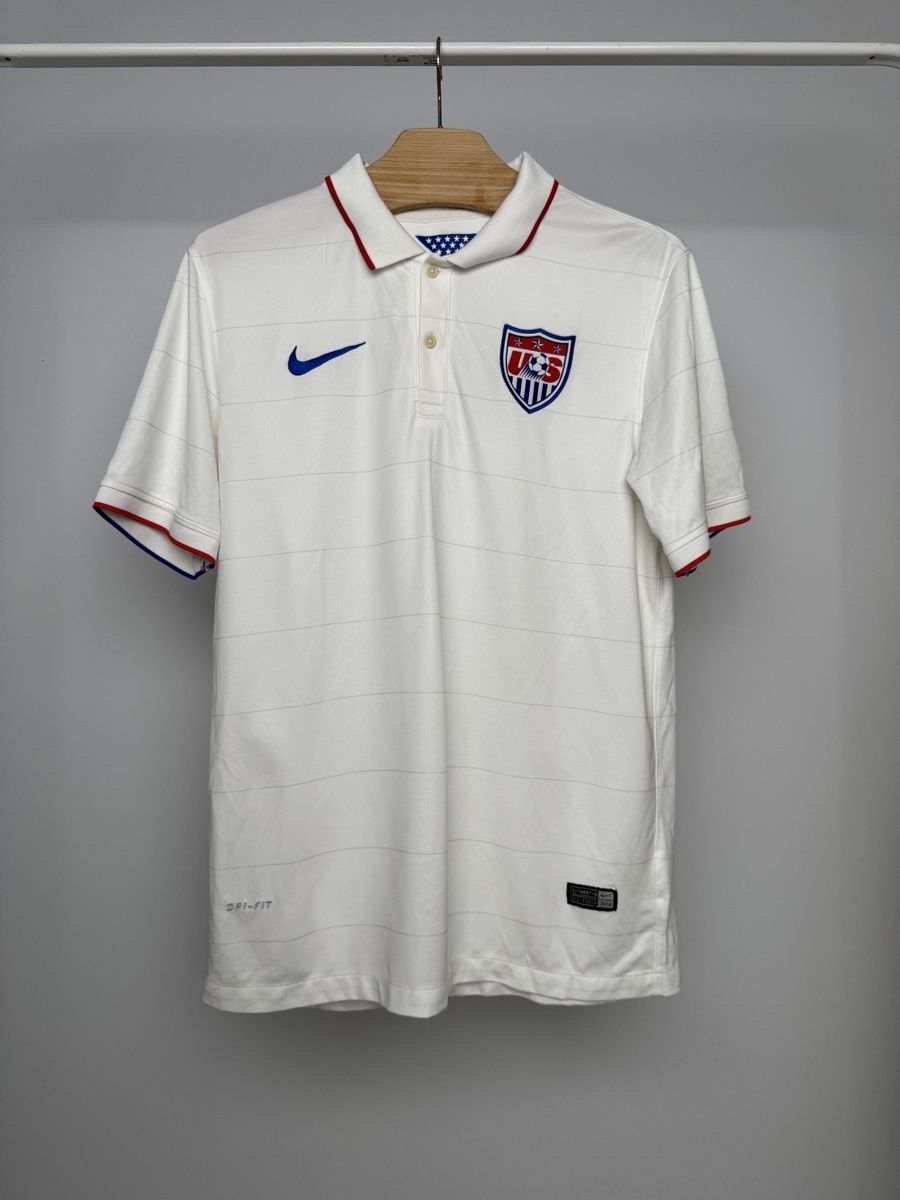Nike Canottiere & Pantaloni: USA 14/15 home shirt – Nuovo (secondo la descrizione) da Baden venduto da Timelessthreads