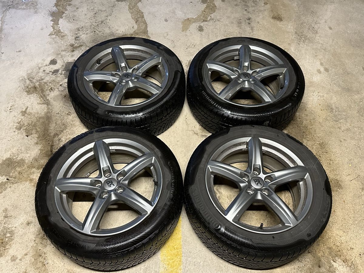 Pneus & Kompletträder: 4 Winterräder Brock Alloy Wheels RC24 225/50 R17 – Gebraucht aus Schwyz von mar_xvd2