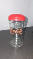 Coca-Cola Glas Zuckerdose mit Deckel, Vintage, 90er, Top!