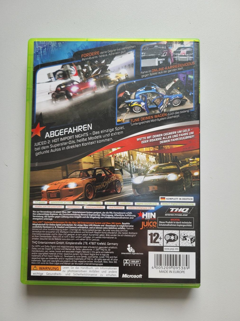 Giochi: Juiced 2 (XBox 360) – Usato da Uezwil venduto da -Retrogames- 2
