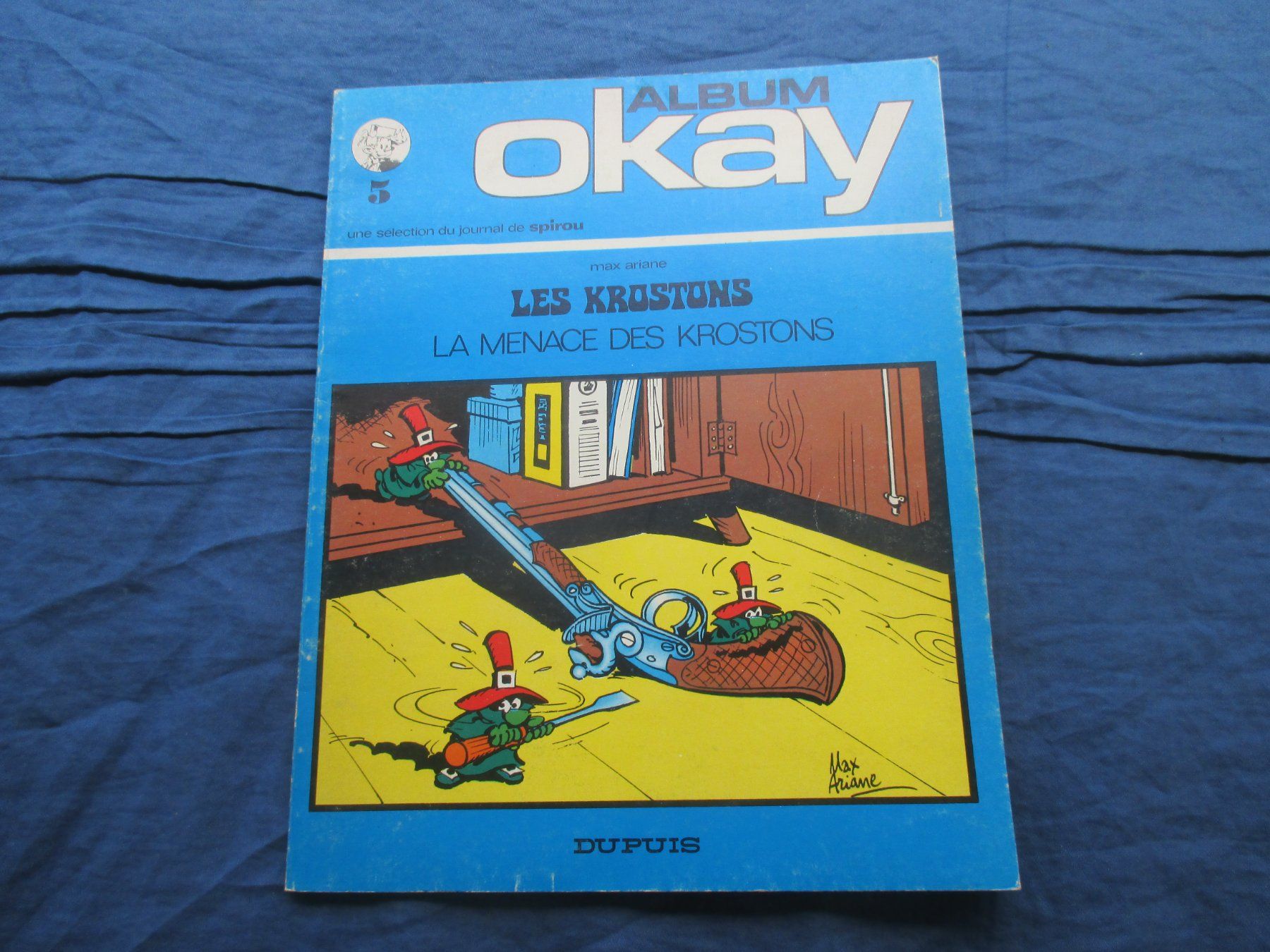 Fumetti: Les Krostons 1 La menace des Krostons, e.o. – Usato da Colombier NE venduto da Nevenma
