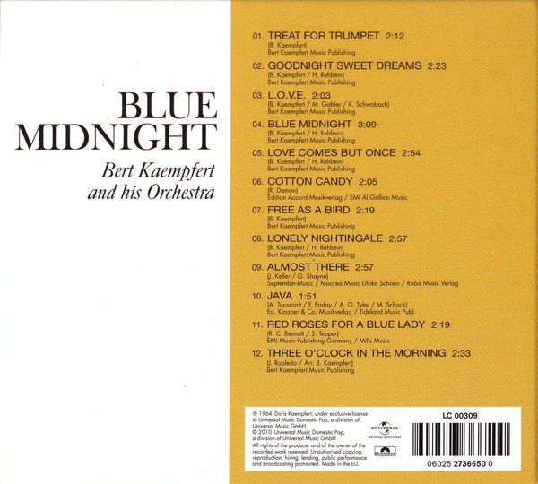 CD: Bert Kaempfert - Blue Midnight [Polydor] – Usato da Unterbäch venduto da gond 1