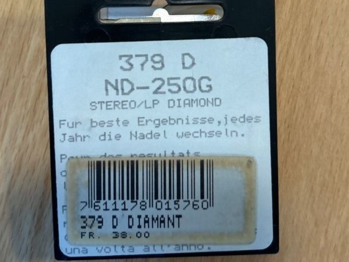 Sony Giradischi: Sony NS.250 G Nadel – Nuovo (secondo la descrizione) da Bottmingen venduto da LuckyLuke2008 3