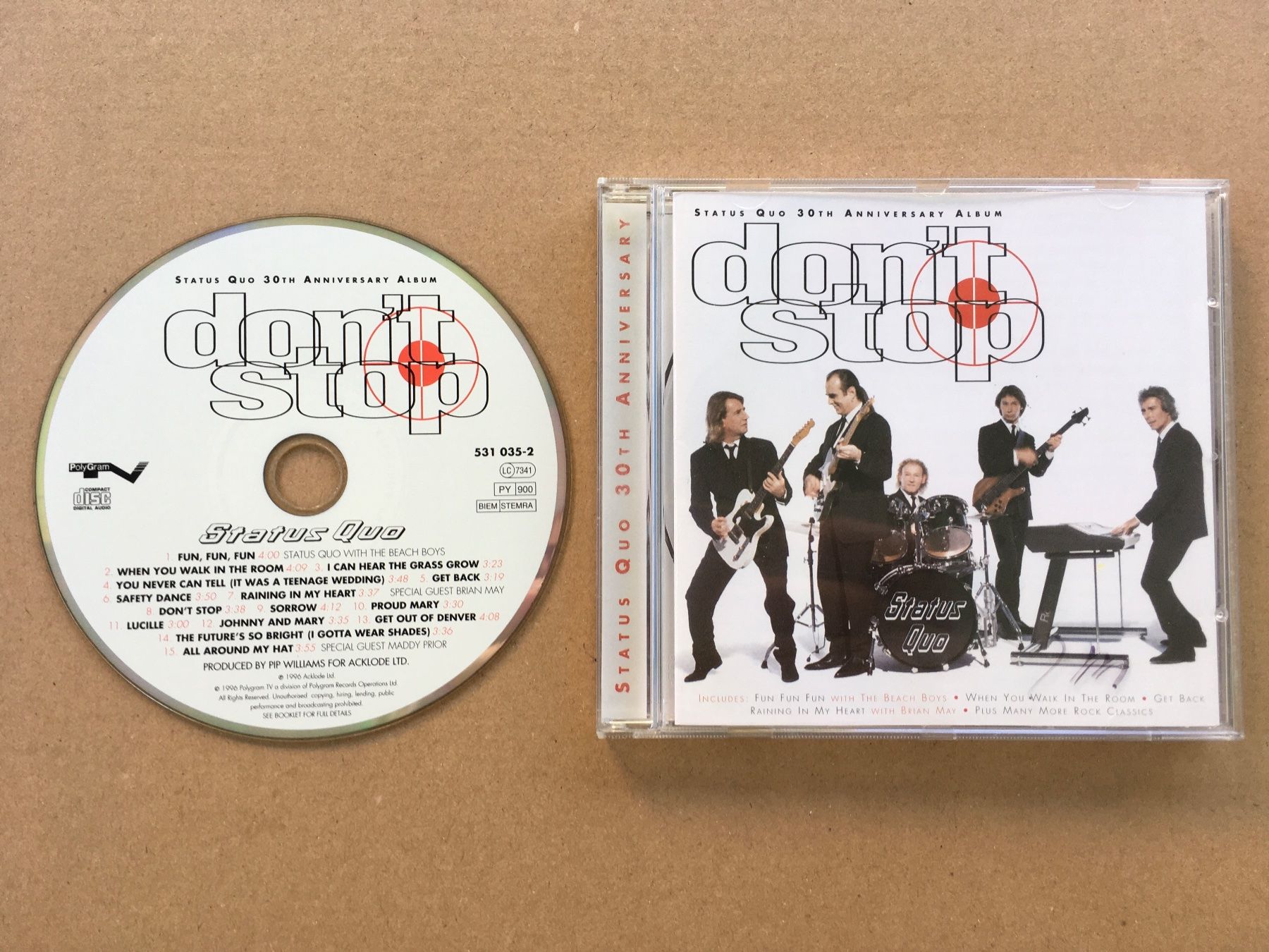 CD: Status Quo - Don't Stop -CD- – Usato da St.Gallen venduto da MedienJoe