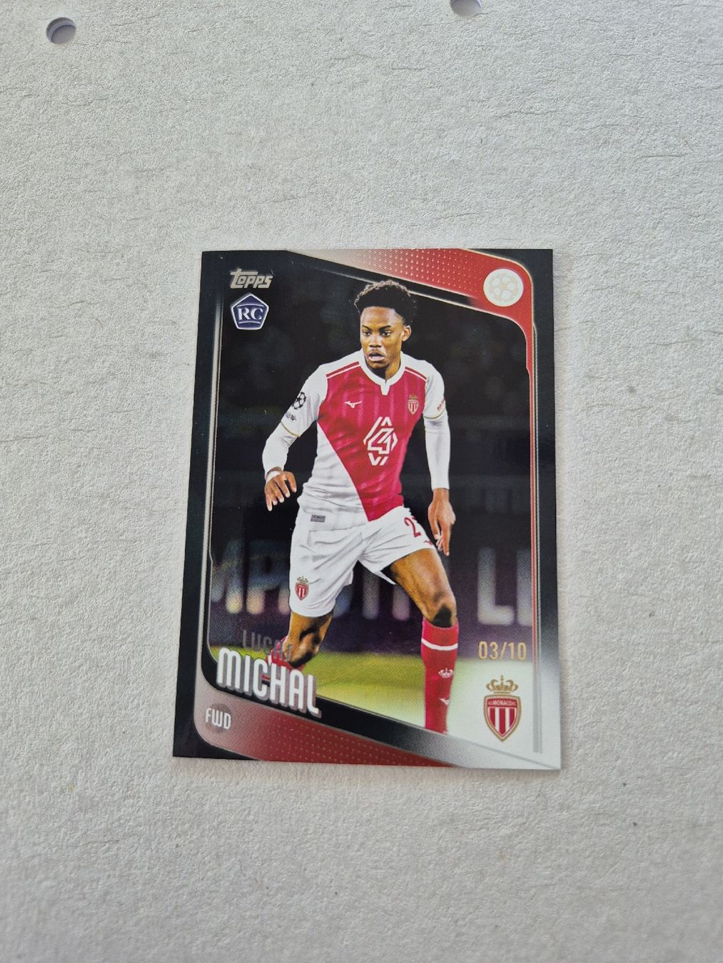 Topps Carte collezionabili: Topps UCC Flagship 25/26 Lucas Michal /10  – Nuovo (secondo la descrizione) da Steinen venduto da Luca_somi