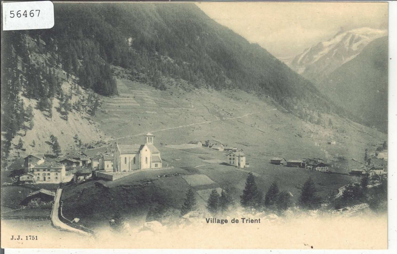 Cartes postales: Village de Trient – D'occasion à Ettingen par Kartenplanet