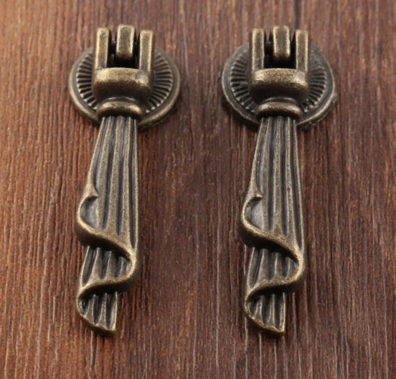 Ferramenta: 10x Möbelgriffe Vintage-Stil - Poignée de meuble – Nuovo e nell'imballaggio originale da Lausanne venduto da batishop 5