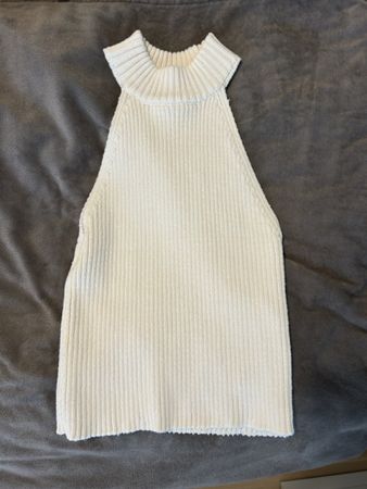 Damen Stricktop weiss neuwertiger Zustand