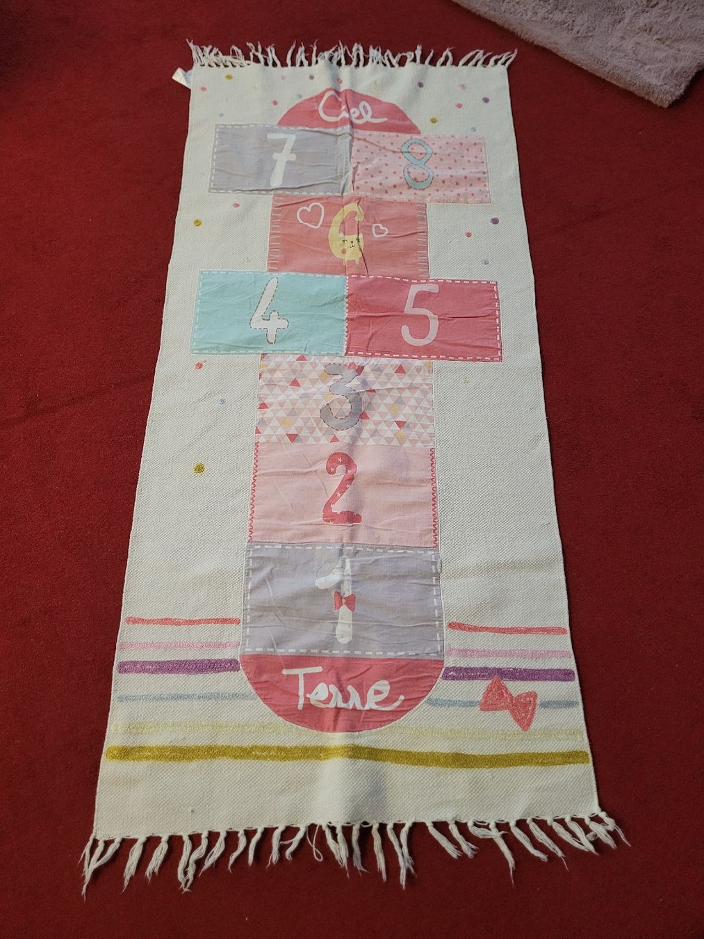 Tappeto da gioco: Tapis jeu marelle Vertbaudet – Usato da St-Maurice venduto da happy.family