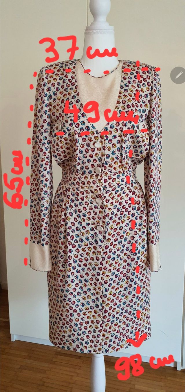 Valentino Kleider: Valentino Boutique Seidenkleid – Gebraucht aus Basel von Kristal4 8