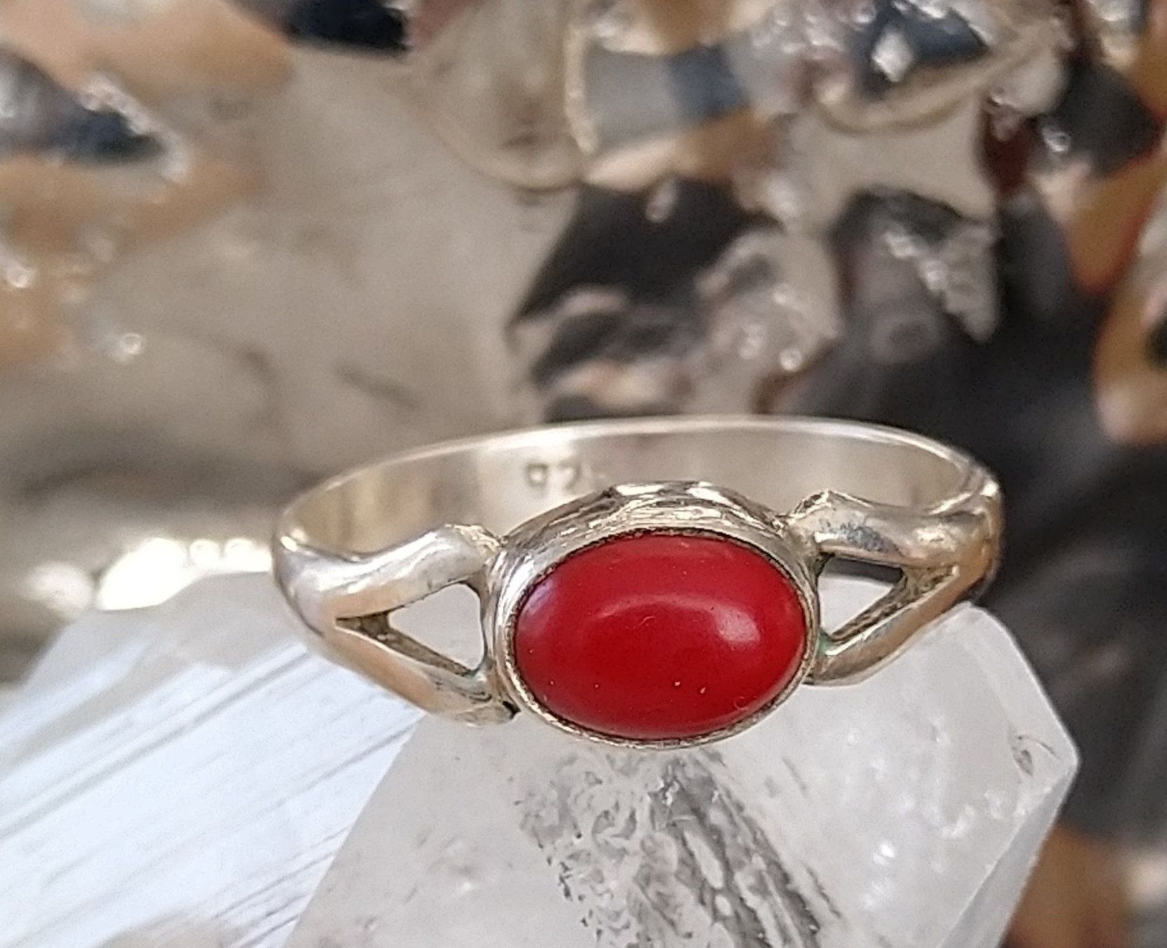 Anelli: RING MIT CARNEOL IN 925 SILBER – Usato da Romanshorn venduto da BoutiqueA 1
