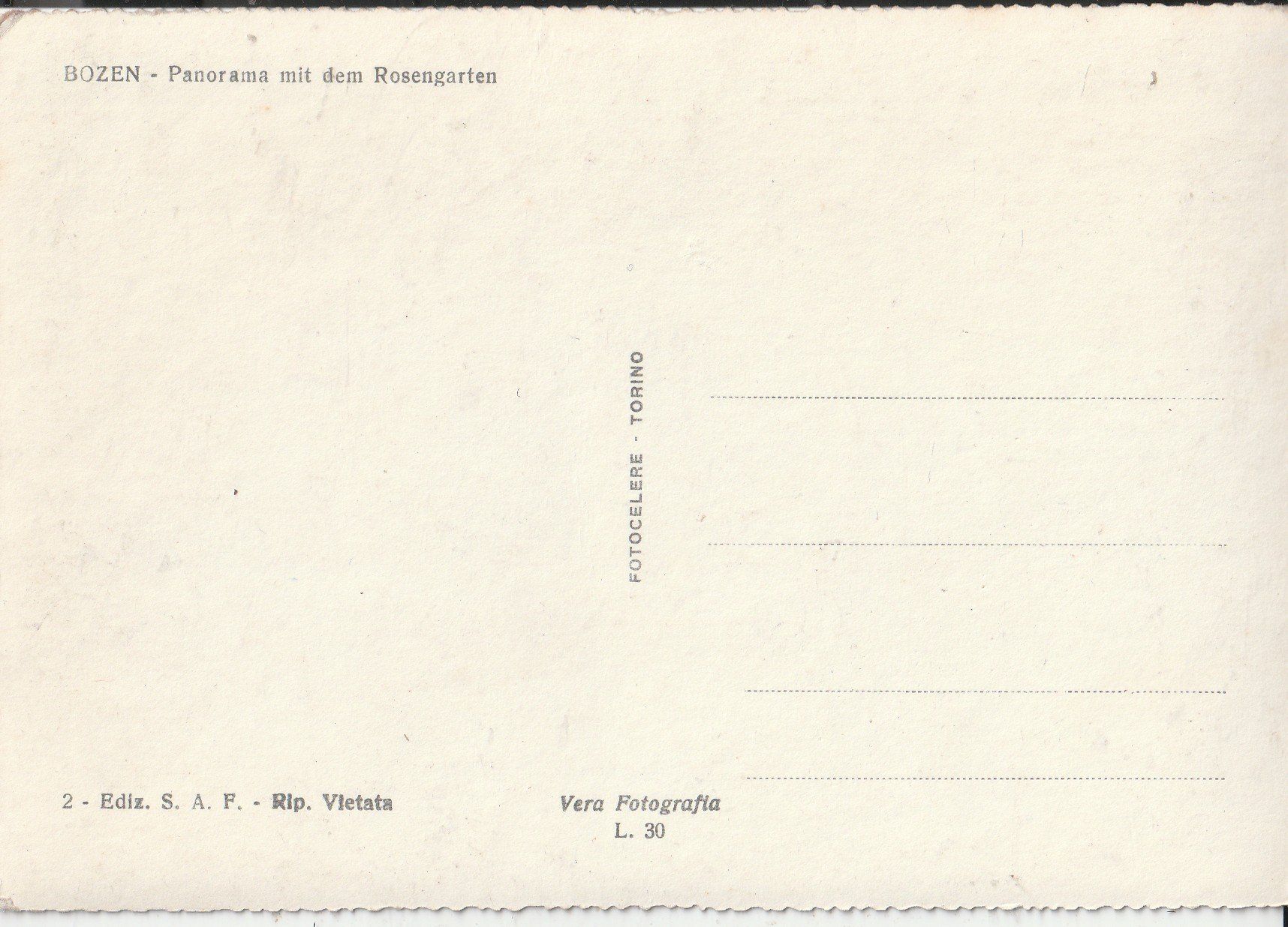 Cartes postales: Bozen Panorama – D'occasion à Lumbrein par made02 1