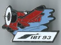 IBT 93 Flugzeug Pin