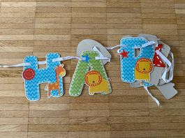 Happy Birthday Kinder-Girlande / Spruchband  Gratis