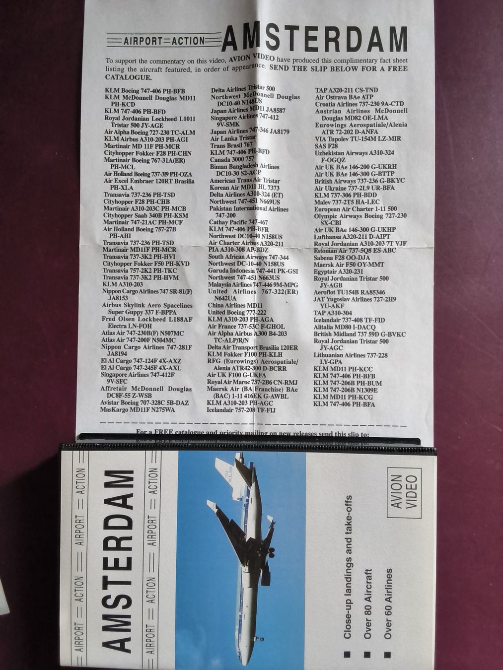 Tutti i VHS: 3er Set Videokassetten Aviatik – Usato da Hallau venduto da histoiremerveilleuse 2