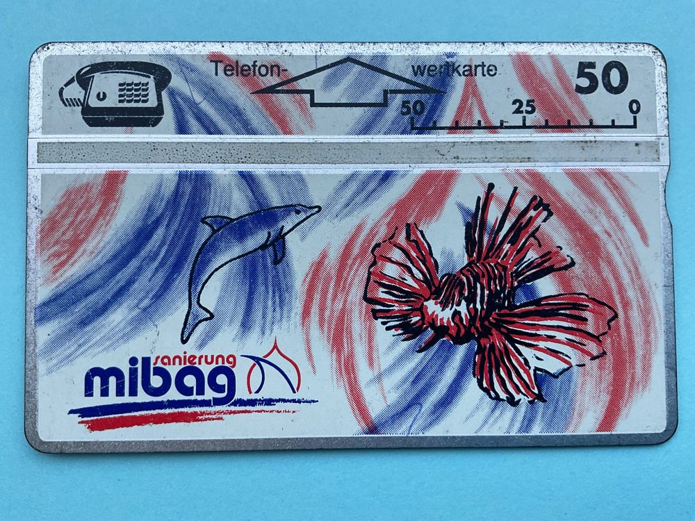 Telefonkarte Österreich P173A, 604L Mibag Fische (Gebraucht) in ...