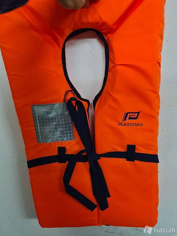 Schwimmwesten: PLASTIMO Rettungsweste Storm 2, Grösse L/XL – Neu (gemäss Beschreibung) aus Zürich von -iwan-
