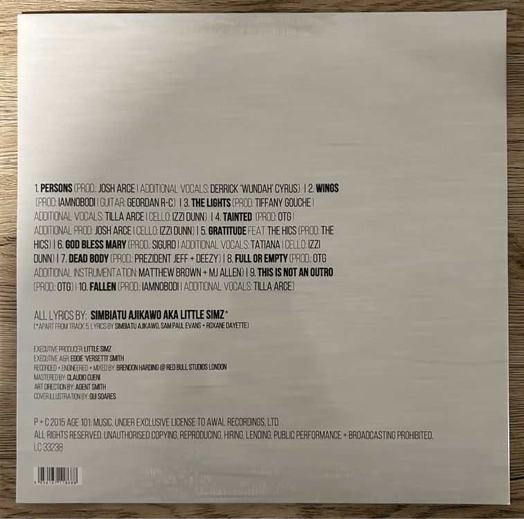 Little Simz A Curious Tale of Trials And Persons Kaufen auf Ricardo