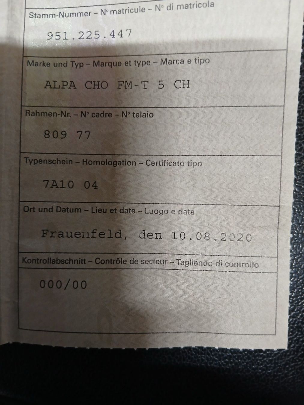 Alpa Mofas: Mofa / Töffli Legende Allpa Copper einfach Kult – Gebraucht aus Sarmenstorf von urquattro1983 8