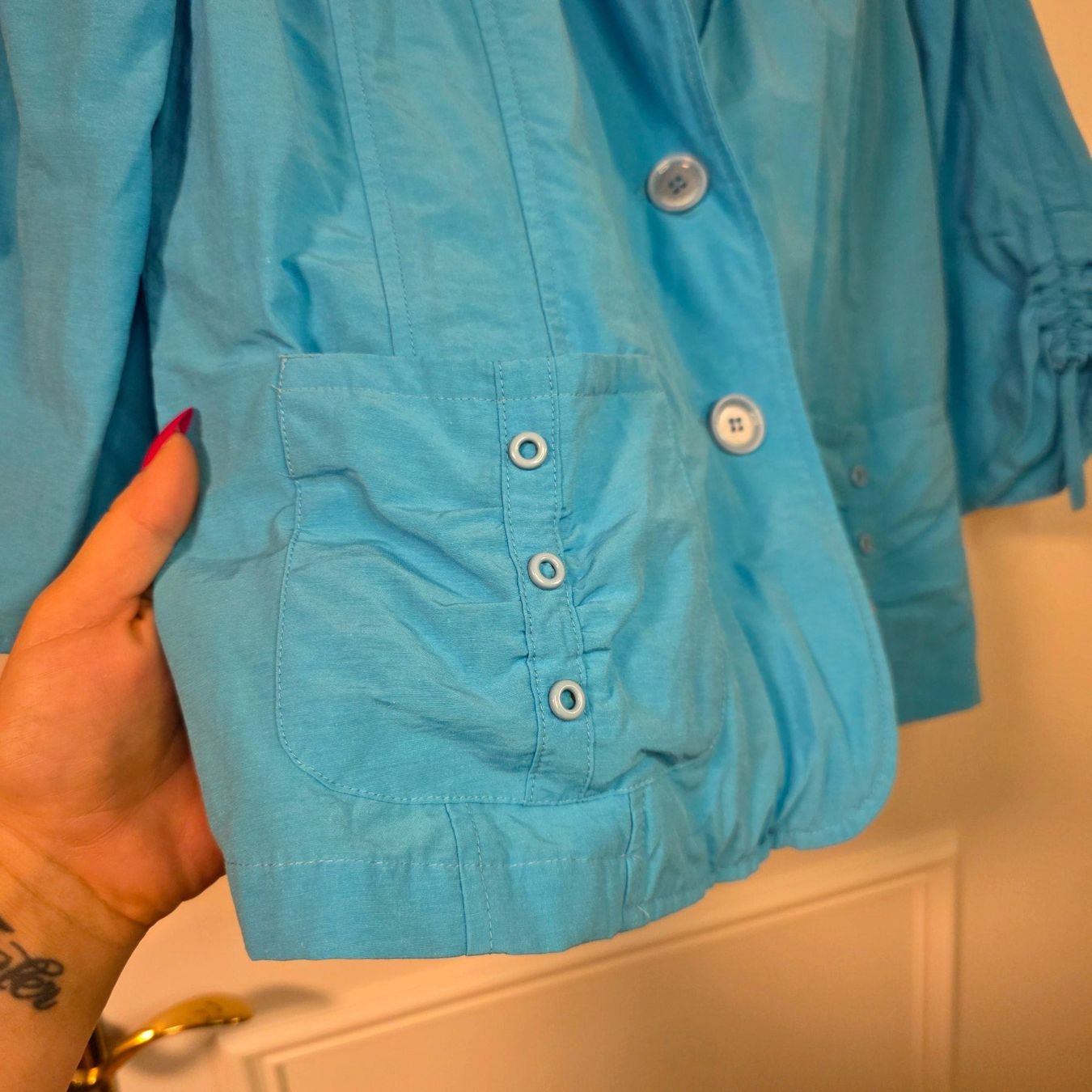 Giacche: Blauer leichter Blazer – Gr. 46 – Usato da Wald ZH venduto da CapLux 2