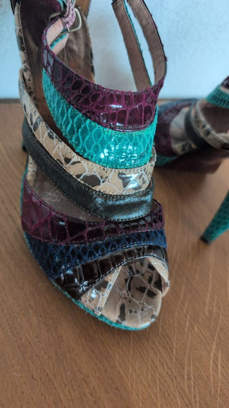 Buffalo Damenschuhe: Buffalo High Heels bunt Grösse 37 – Gebraucht aus Glattbrugg von Rose198 3