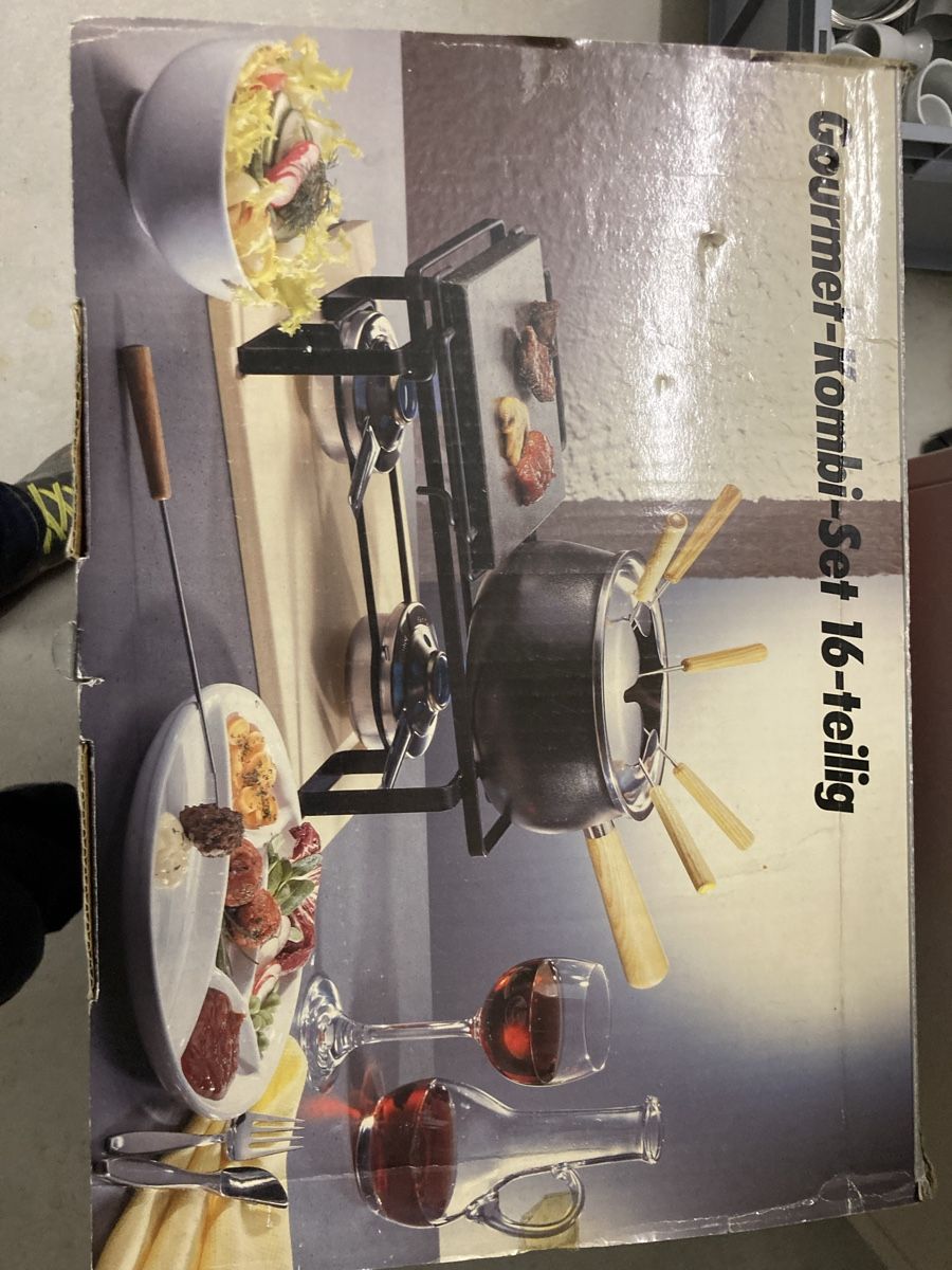 Elettrodomestici da cucina: Fondue- und Raclette-Sets – Usato da Sissach venduto da retep0808