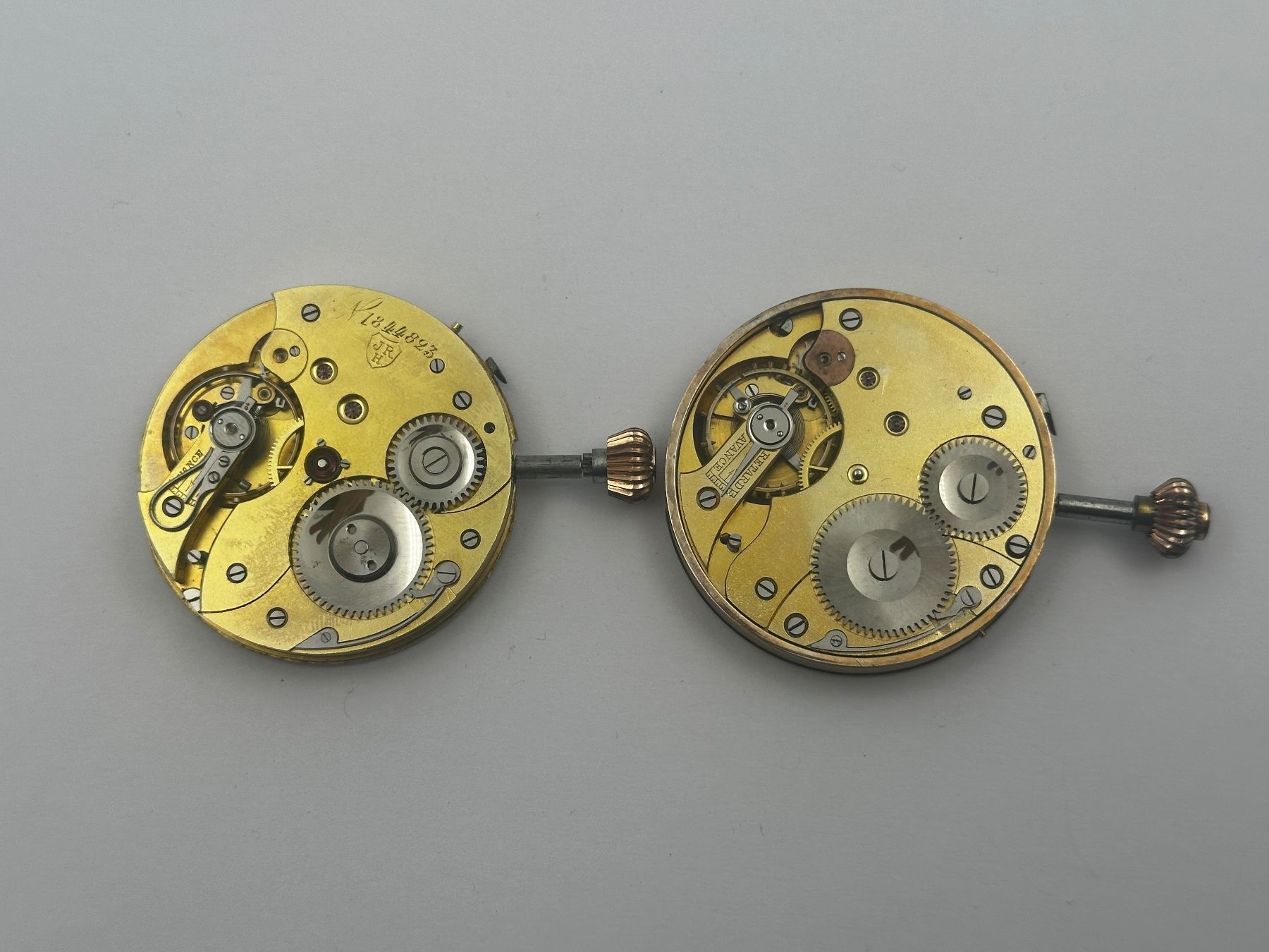 Uhren: 2 Vintage Taschenuhr Werke – Gebraucht aus Brüttisellen von AlphaOmega05