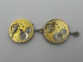 2 Vintage Taschenuhr Werke