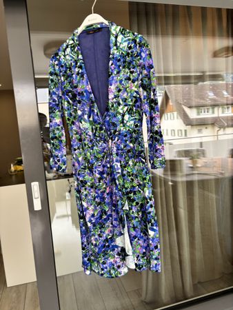 Kleid Roberto Cavalli Blumenmuster Grösse 44 neu