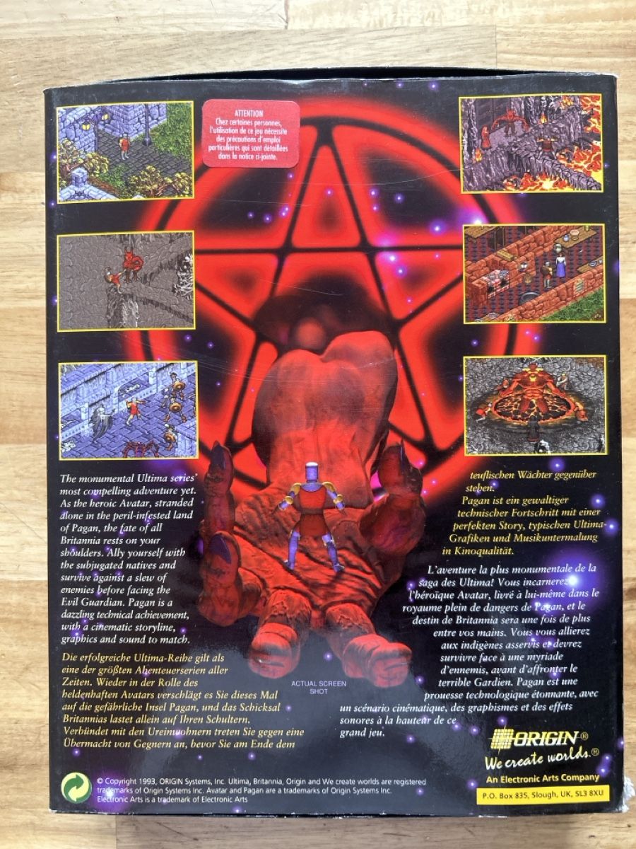 Giochi: Pagan Ultima 8 - PC - Complete – Usato da Prangins venduto da vivi-ja 4