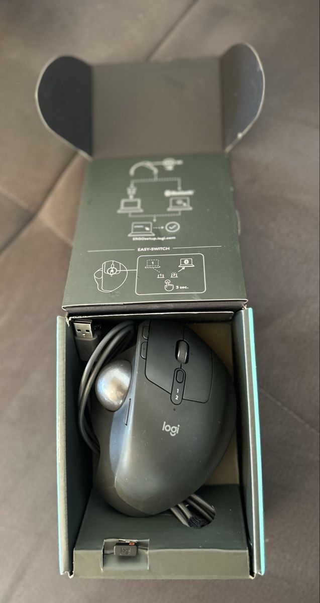 Logitech Maus: Logitech MX Ergo Trackball-Maus – Neu (gemäss Beschreibung) aus Berg TG von Viper9 2